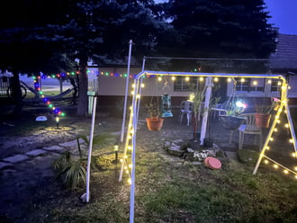 A mai napsütés hatására feltöltődtek a napelemek