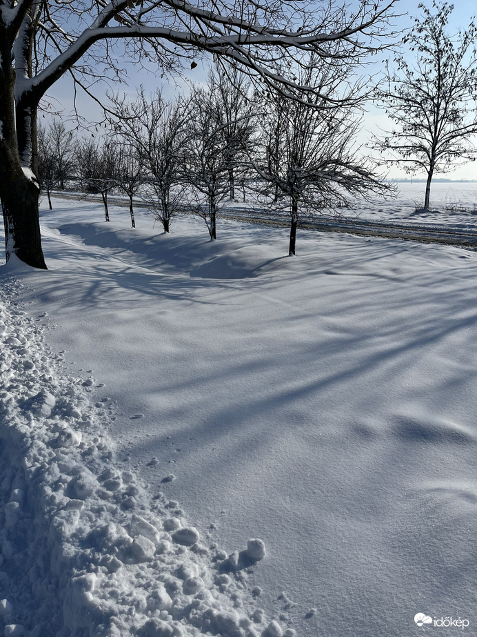 Csillogó hópelyhek