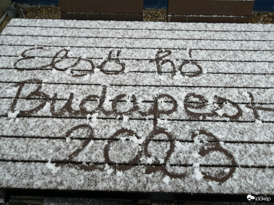 5 éve nem láttam ilyen havat Budapesten