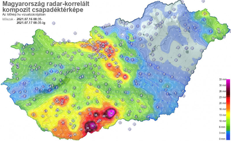 Csapadékösszeg