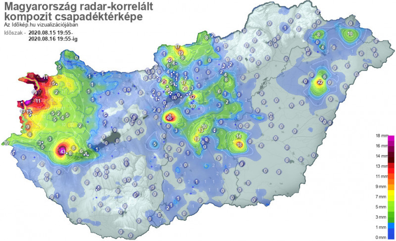 Csapadék 20200816