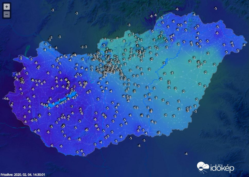 Hőmérséklet-változás 20200204