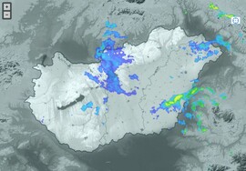 Időjárási grafikonok, térképek