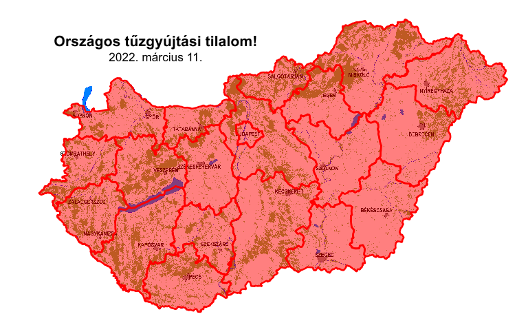 Országos tűzgyújtási tilalom