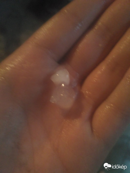 Jégeső Jászladányon