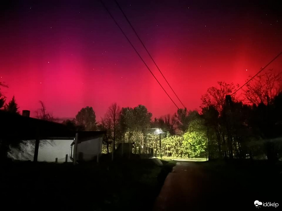 Sarki fények Kóka felett 3.