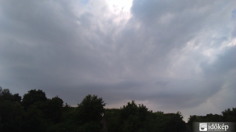 Morcos felhők voltak a Zemplén felett 1.