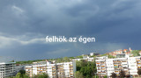 felhők az égen