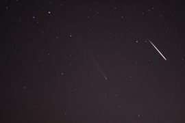 C/2023 A3 (Tsuchinshan-ATLAS) üstökös 2024.10.22. Canon EOS 600D 50mm f/1,8 ISO 800 8s