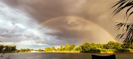 Szelidi-tó over the rainbow