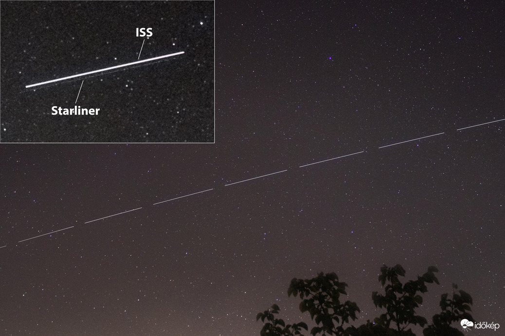 ISS - Starliner átvonulás