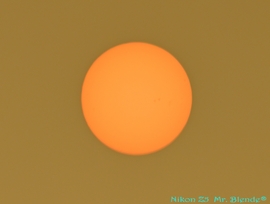 A Nap mesterséges szűrőn...