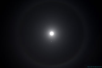 Pécsett ma este Uránváros felett 