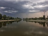 2018.07.21 Vihar érkezik Budapestre Kopaszi gát