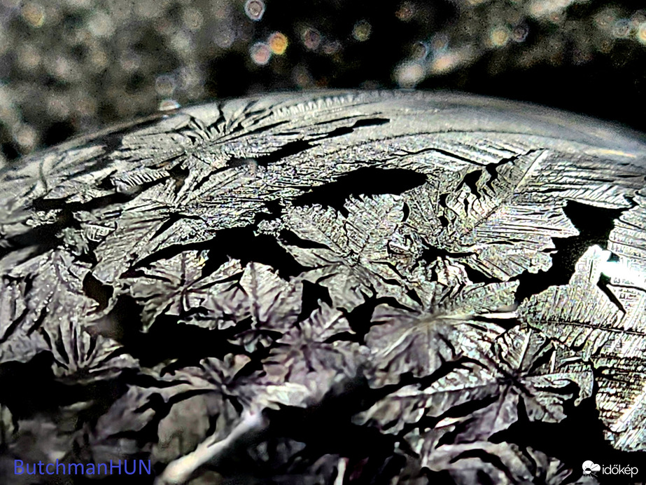 Jégbuborék makró #1