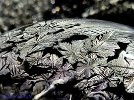 Jégbuborék makró #1