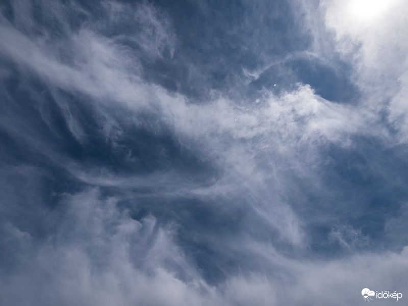 délutáni cirrusáradat