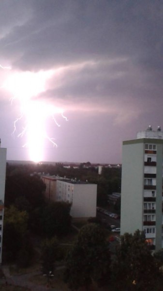 Pécs kertváros villám 2.