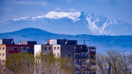 A Schneeberg ma délután Sopronból 