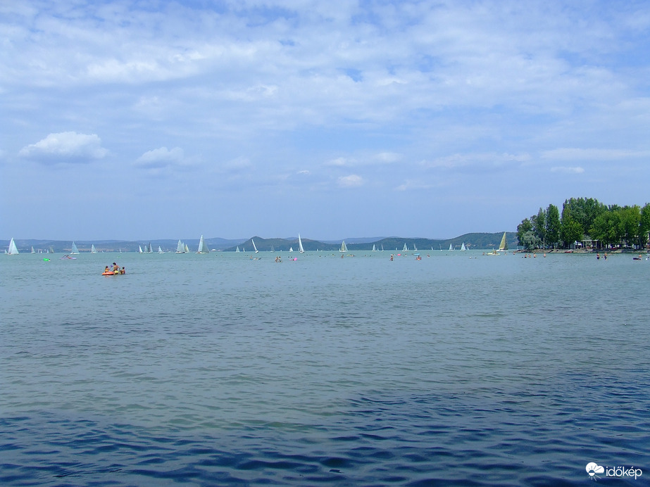 A Balaton és a felhők - 2007.07.28.