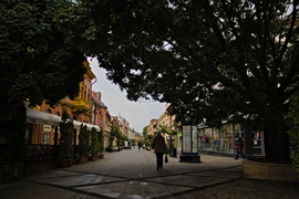 Kaposvári sétálóutca