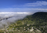 A Móri-völgyben hömpölyög a köd