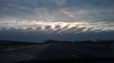 Kelvin-Helmholtz felhők az M0-ról