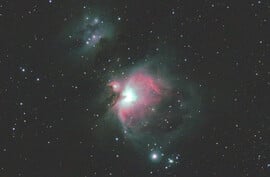 Orion-köd és Futó ember-köd