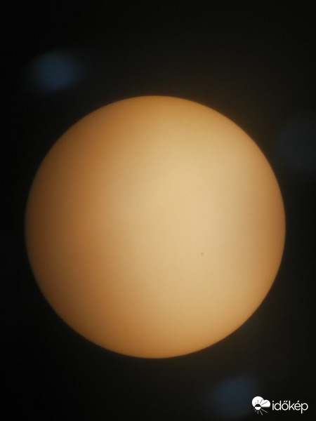 Napunk, SW 130/900 Newton Távcsőn Napszűrő fólián keresztül, Töltéstava GY.M.S.
