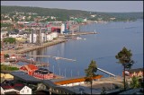 ÖRNSKÖLDSVIK város kikötője(Svédország)