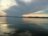 Felhő a Balaton felett