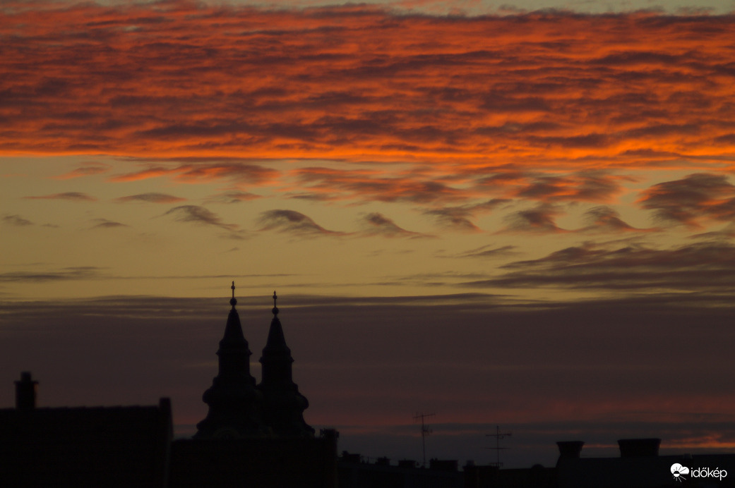 Kevin-Helmholtz felhők hajnalban II.