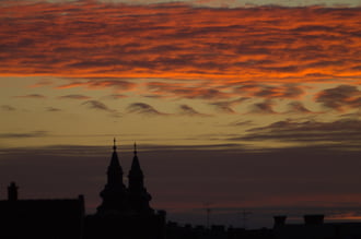 Kevin-Helmholtz felhők hajnalban II.