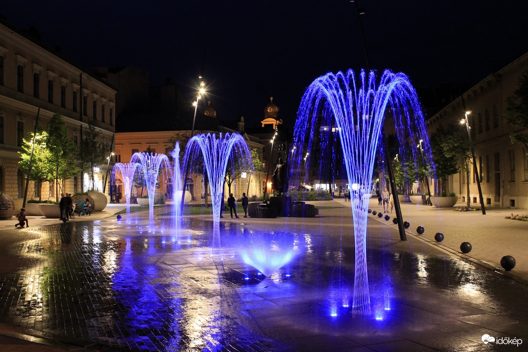 Debrecen fényszökőkút