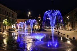 Debrecen fényszökőkút