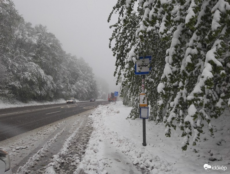 Mecsek-Árpádtető hóhelyzet