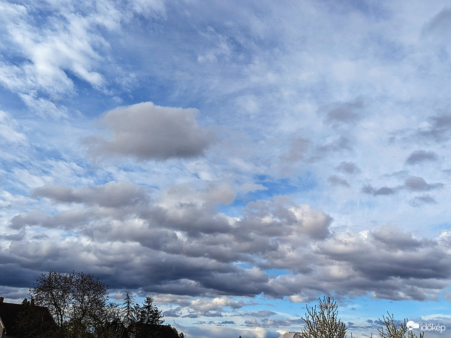 Polgárdi, felhős,élénk szél,11 fok