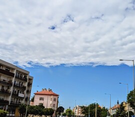 Székesfehérvár, felhőhatár 