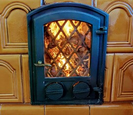 Polgárdi, a jó öreg cserépkályha 