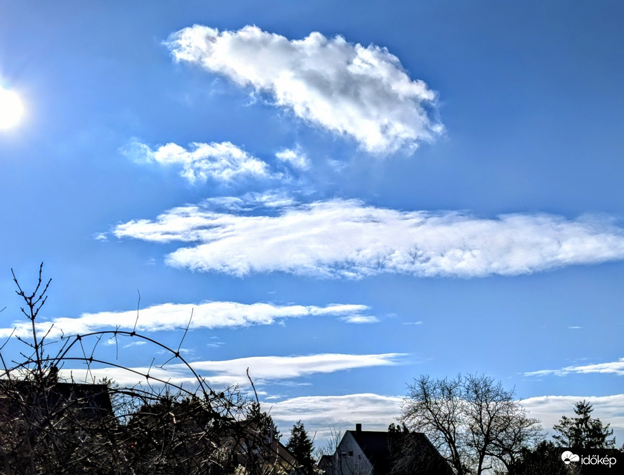 Polgárdi, tavaszias idő, 11 C