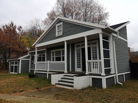 Western falu épületei