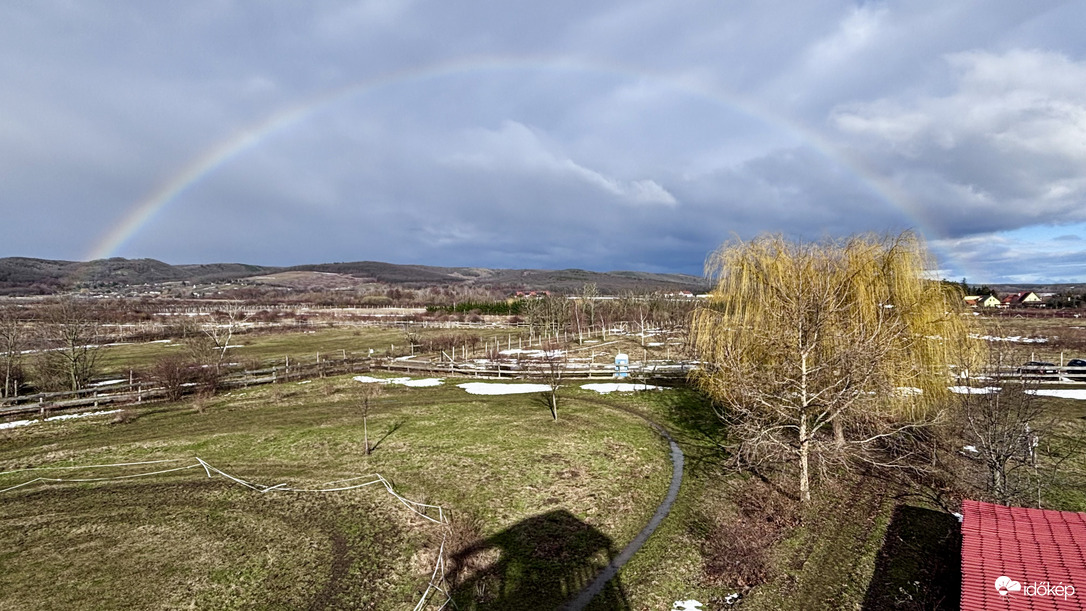 Szivárvány Sopron és Harka felett