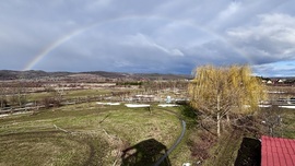 Szivárvány Sopron és Harka felett