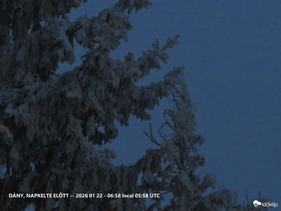 DÁNY, NAPKELTE ELŐTT -- 2026 01 22