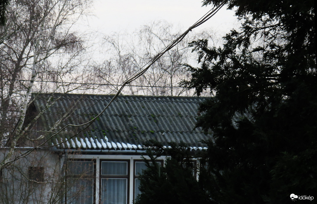 DÁNY, HÓ MÁR CSAK MUTATÓBAN A TETŐN -- 2026 01 25