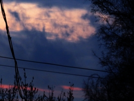 DÁNY, FELHŐKÉP NAPKELTE ELŐTT -- 2026 02 10