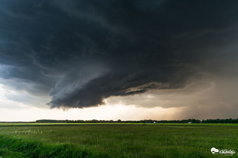 Szupercella az Alföldön.