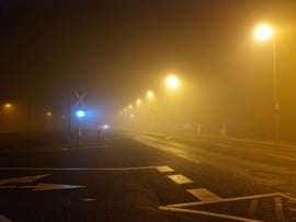 Buli utáni ködös éjszaka