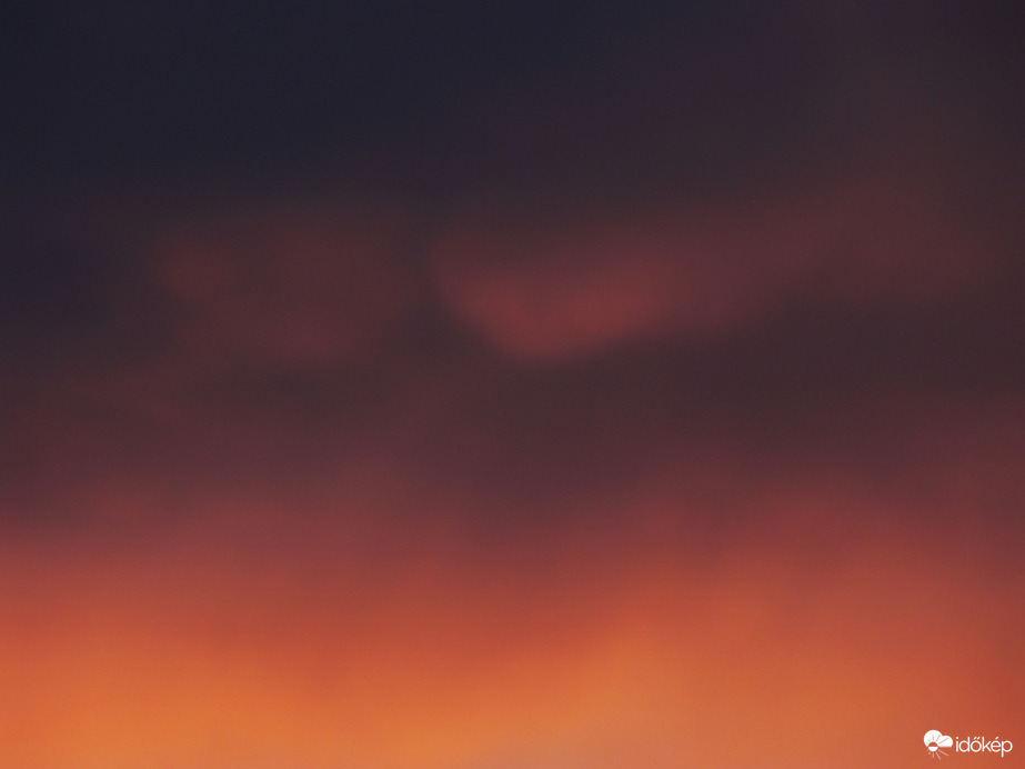 Záporok okozta naplemente