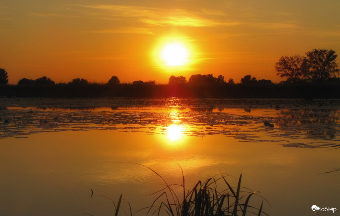 Naplemente a Szigetközben!